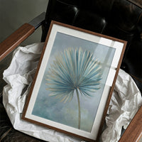 Azure Palm Whispers Serenity
