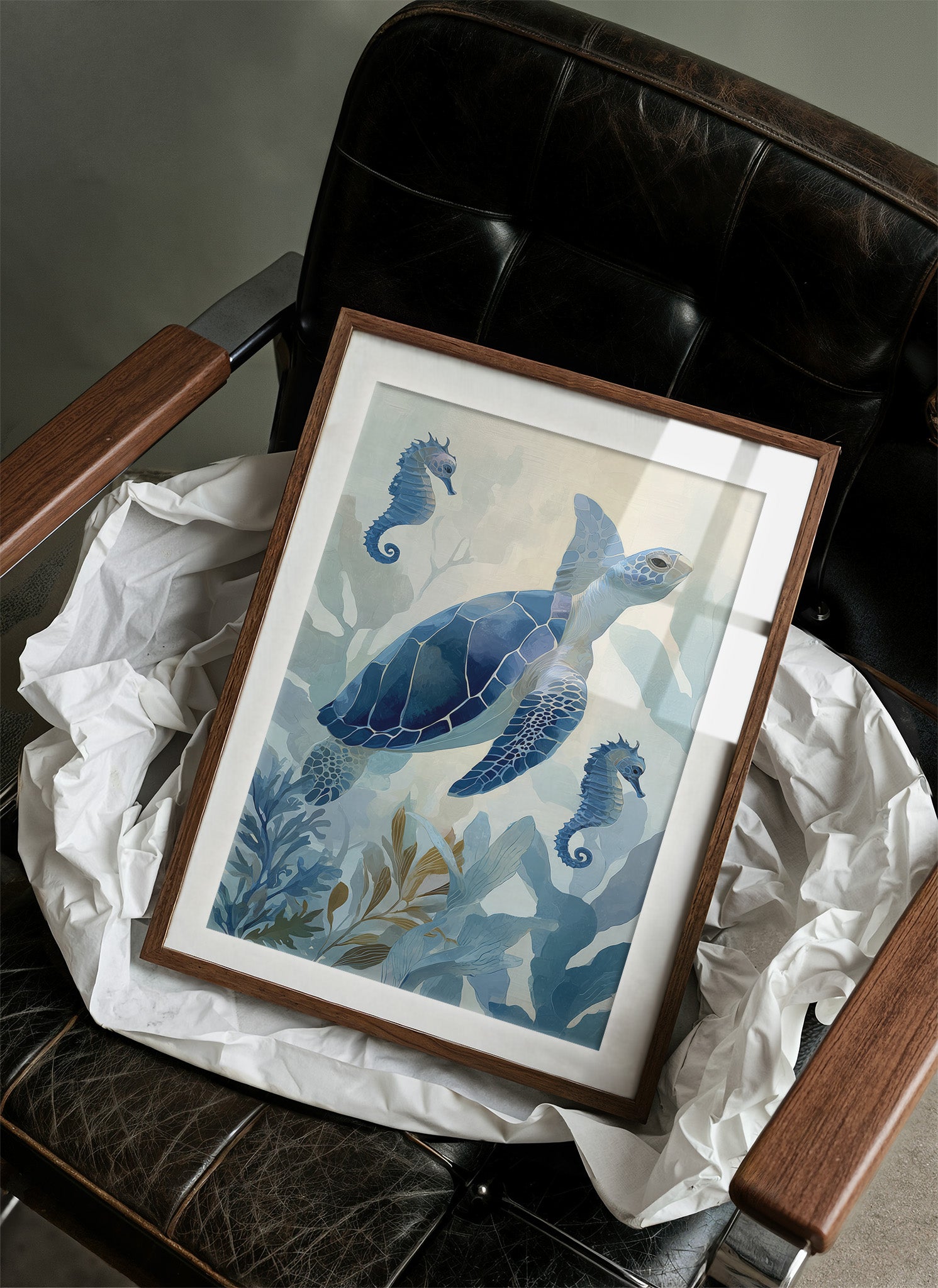 Azure Depths Harbor Ancient Companions