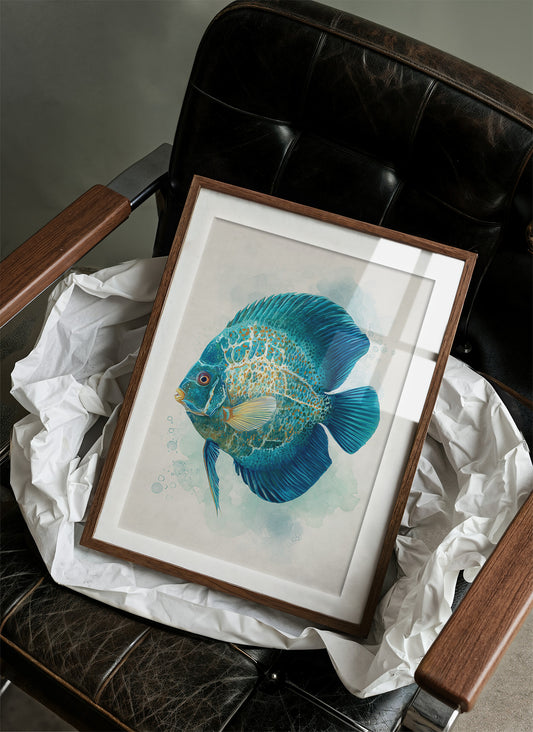 Sapphire Discus Whispers Secrets