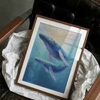 Cerulean Giants Dance Below Light