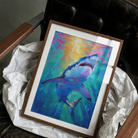 Neon Predator Rises From Depths