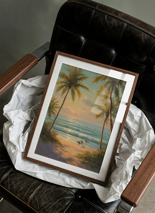 Paradise Whispers At Golden Hour