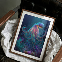 Luminous Tentacles Embrace Abyssal Gardens