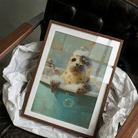 Bubbly Bliss In Teal Waters