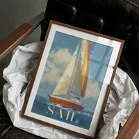 Horizon Whispers Guide Crimson Vessel