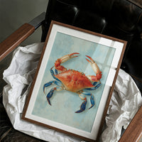 Coastal Guardian In Vibrant Repose