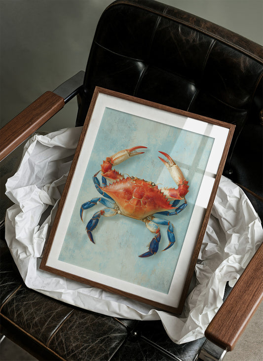 Coastal Guardian In Vibrant Repose