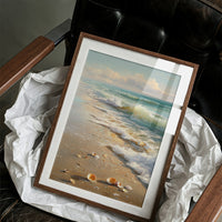 Shoreline Whispers Beneath Azure Skies