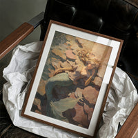 Coastal Myth Emerges From Canvas