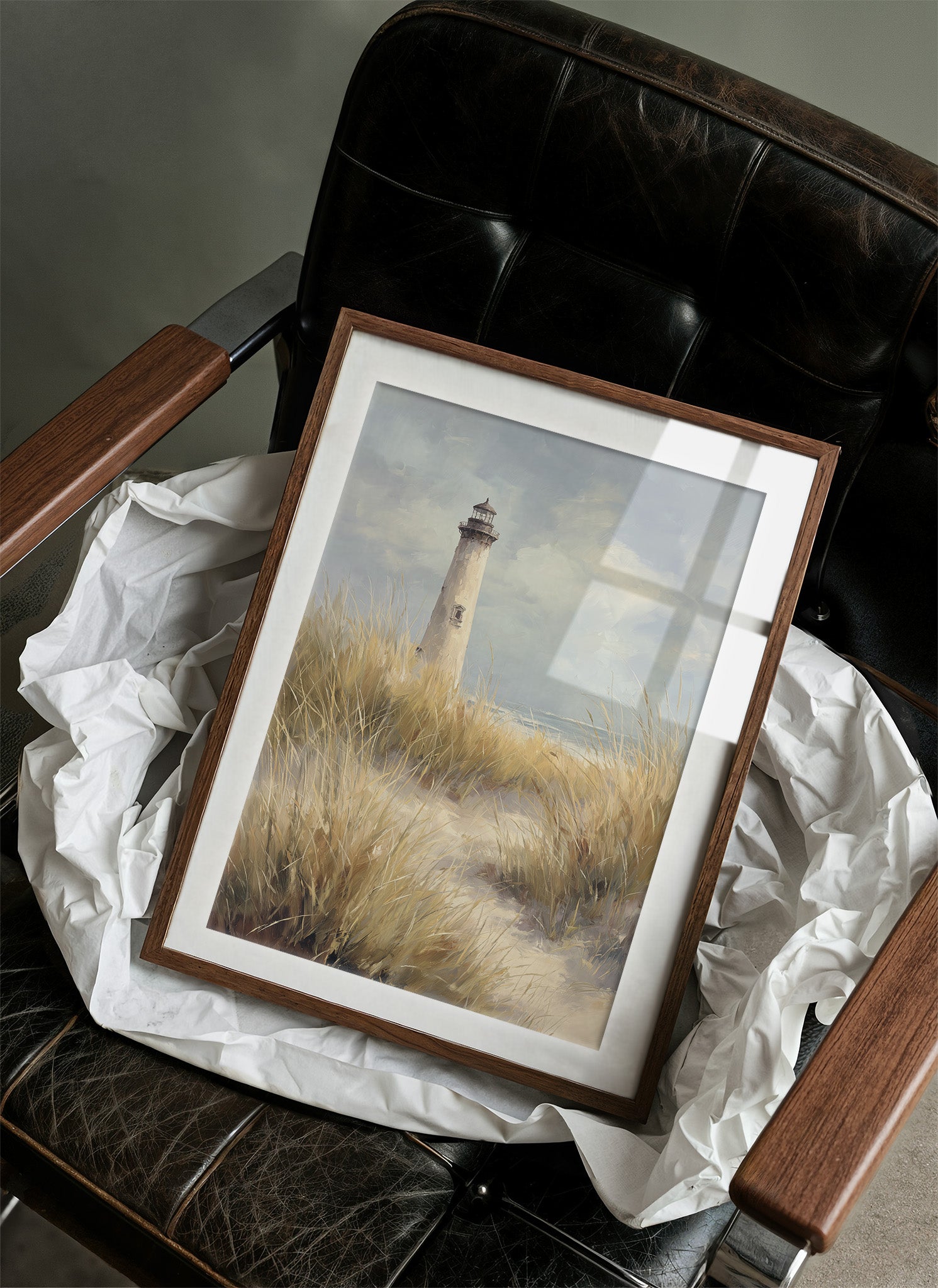 Sentinel Among Golden Dunes