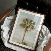 Solitary Palm Whispers Coastal Secrets