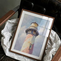 Coastal Guardian's Pastel Embrace