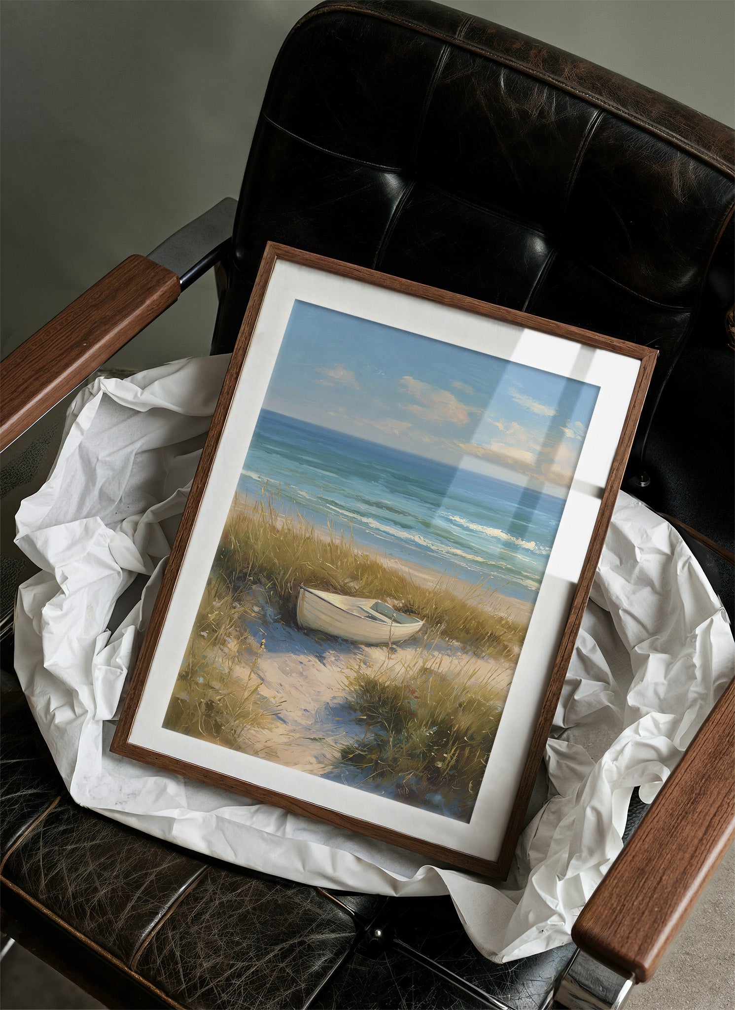 Solitude Rests Among Coastal Dunes