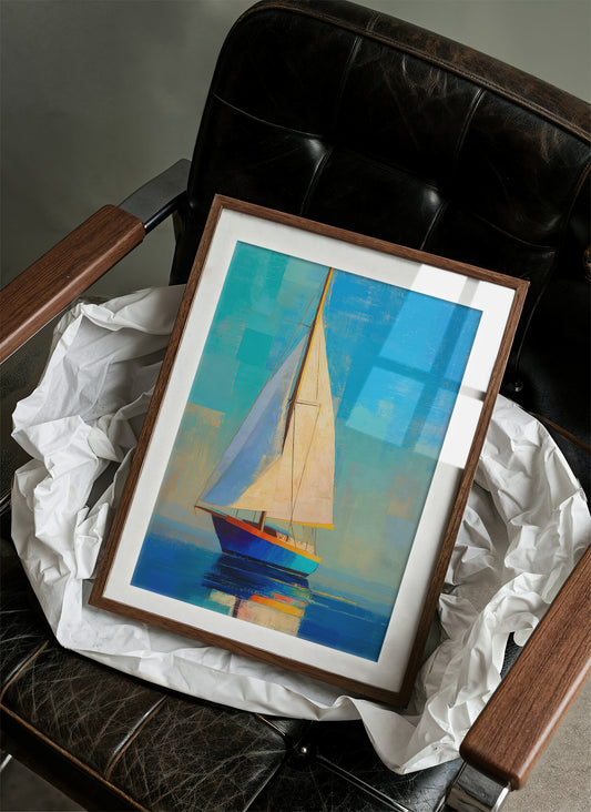 Golden Sails Chase Azure Horizons