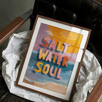 Coastal Whispers Breathe Typography