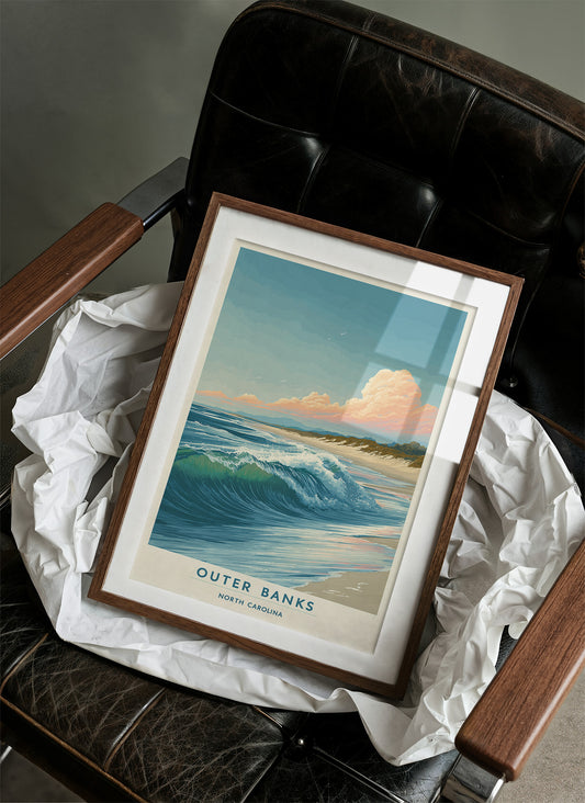 Coastal Whispers Catch Golden Hour