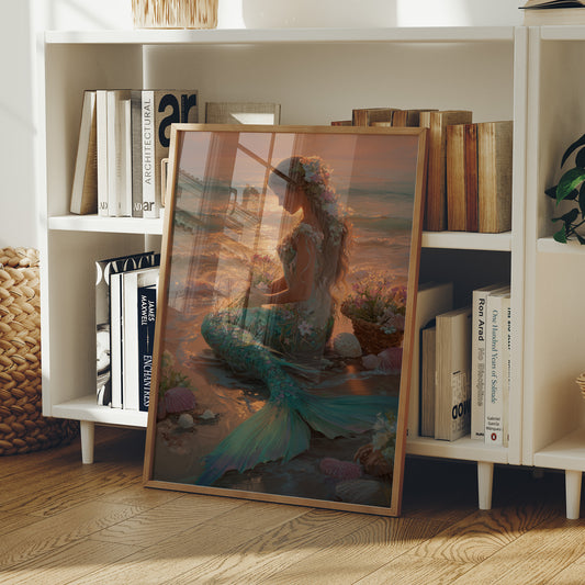 Shoreline Whispers At Golden Hour