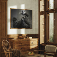 Barnyard Maverick Dons Western Flair