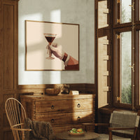 Elegant Libation Held in Waiting