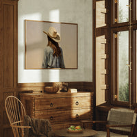 Western Solitude Painted in Cream