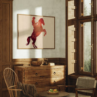 Crimson Silhouette: Untamed Spirit