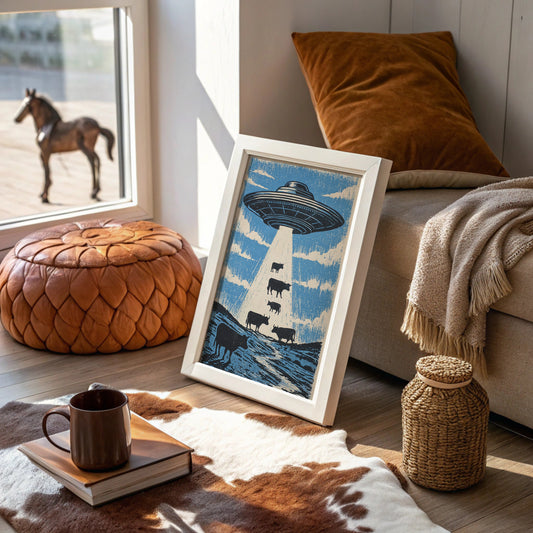 Cosmic Cattle Abduction