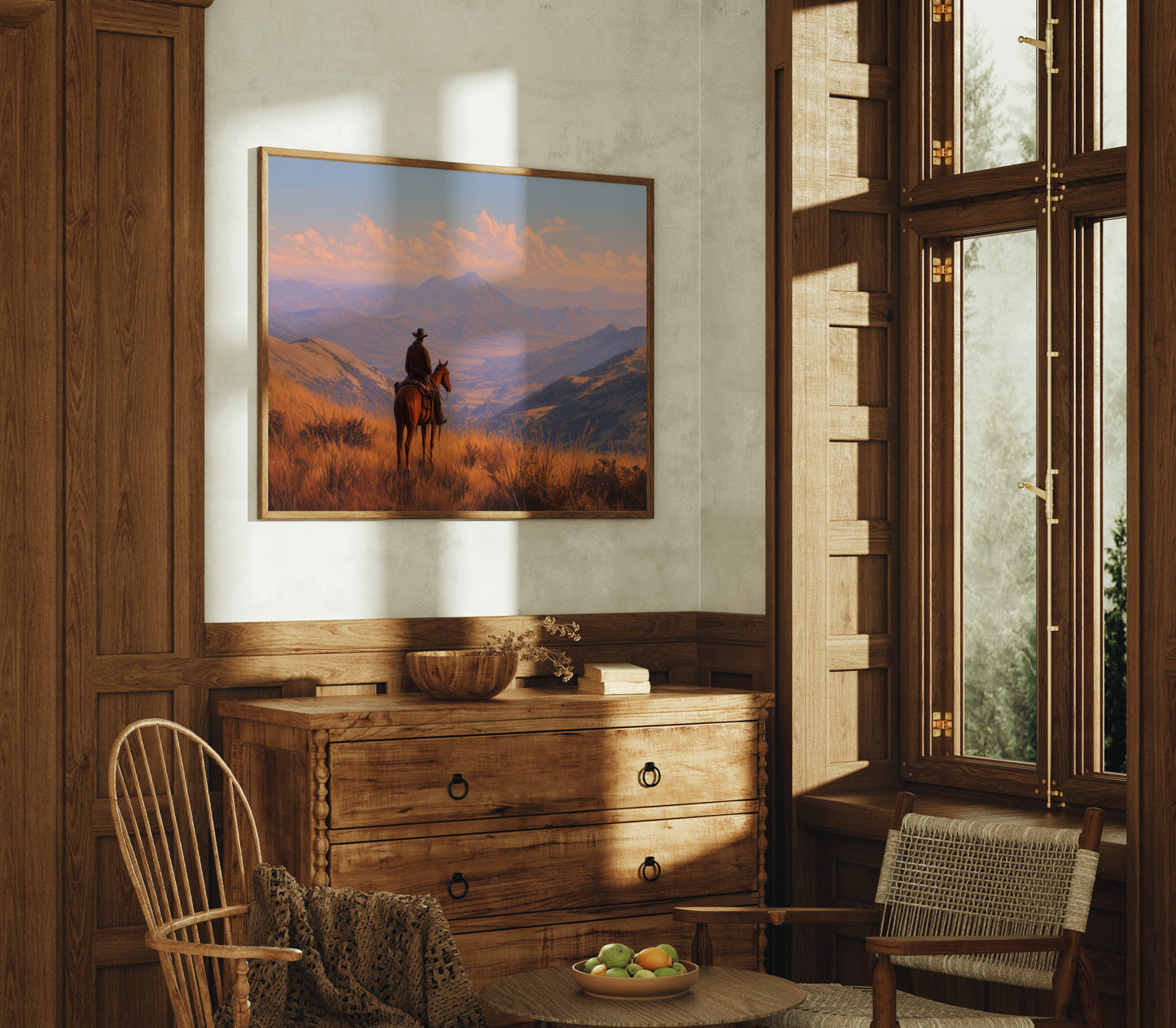 Frontier Dreams at Violet Dusk