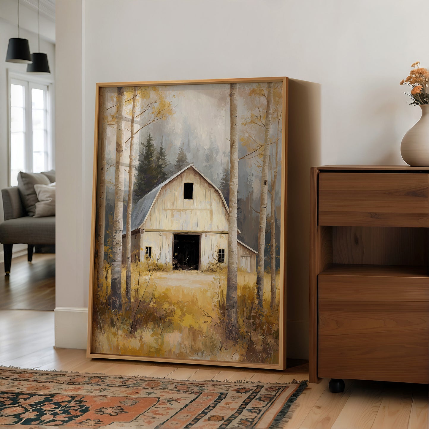 Aspen Sentinels Guard Forgotten Barn