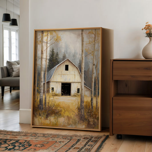 Aspen Sentinels Guard Forgotten Barn