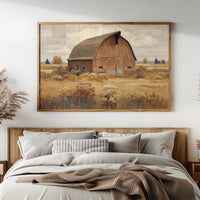 Weathered Sentinel of Prairie Dreams