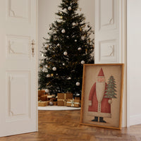 Whimsical Santa of Yuletide Traditions