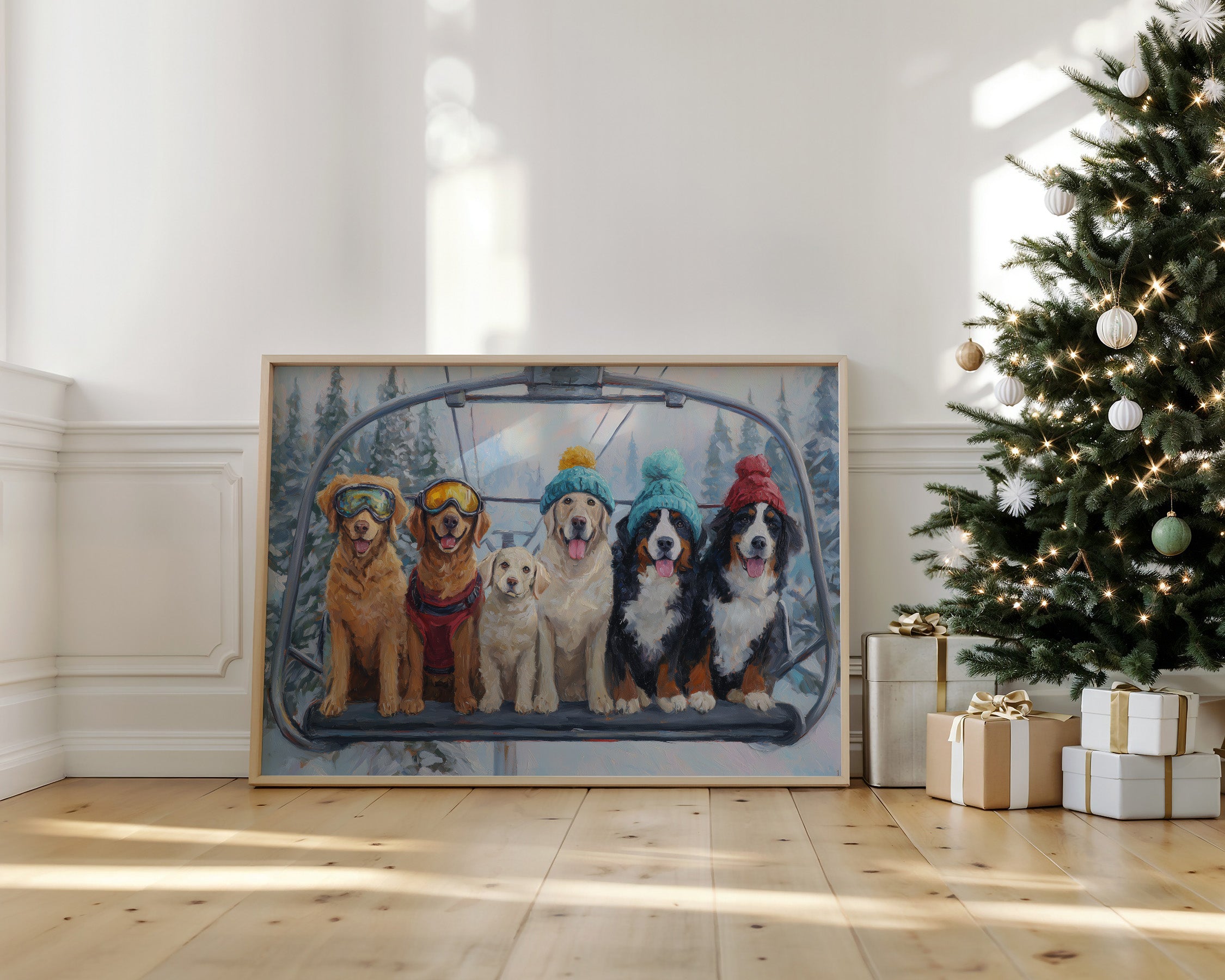 Paws on the Chairlift: Alpine Canine Crew