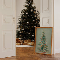 Pastel Evergreen: A Holiday Symphony