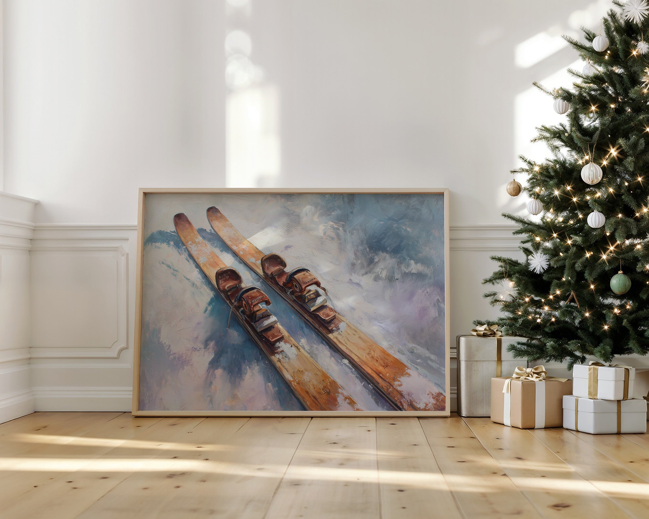 Waiting for the First Alpine Run
