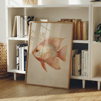 Coral Reef Nobility: Portrait in Blush