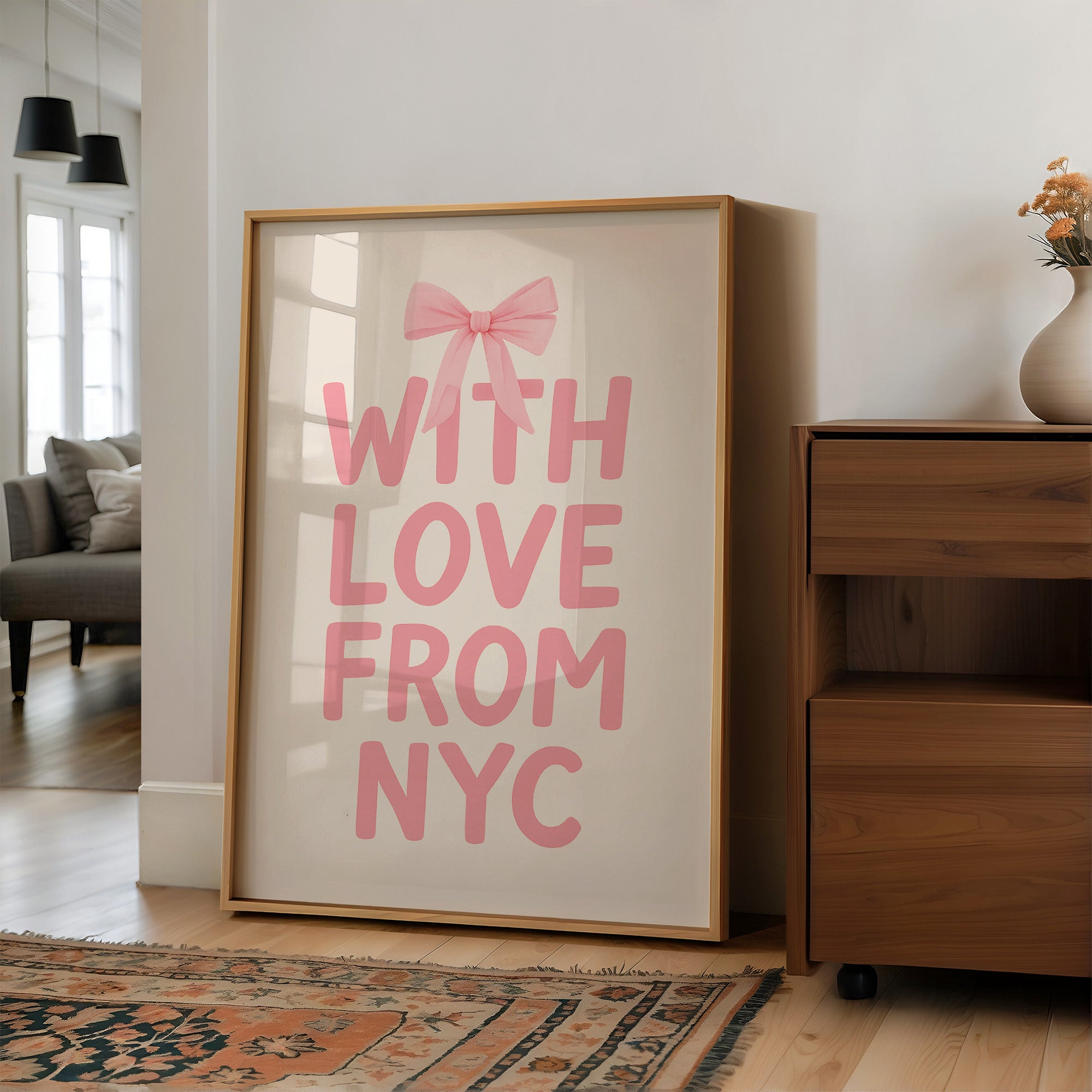 Pink Ribbon Whispers From NYC