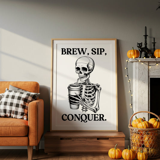 Caffeine Fuels Bare Bones Existence