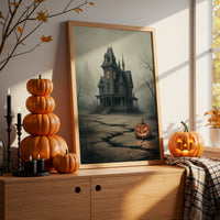 Lantern Watches Over Haunted Path