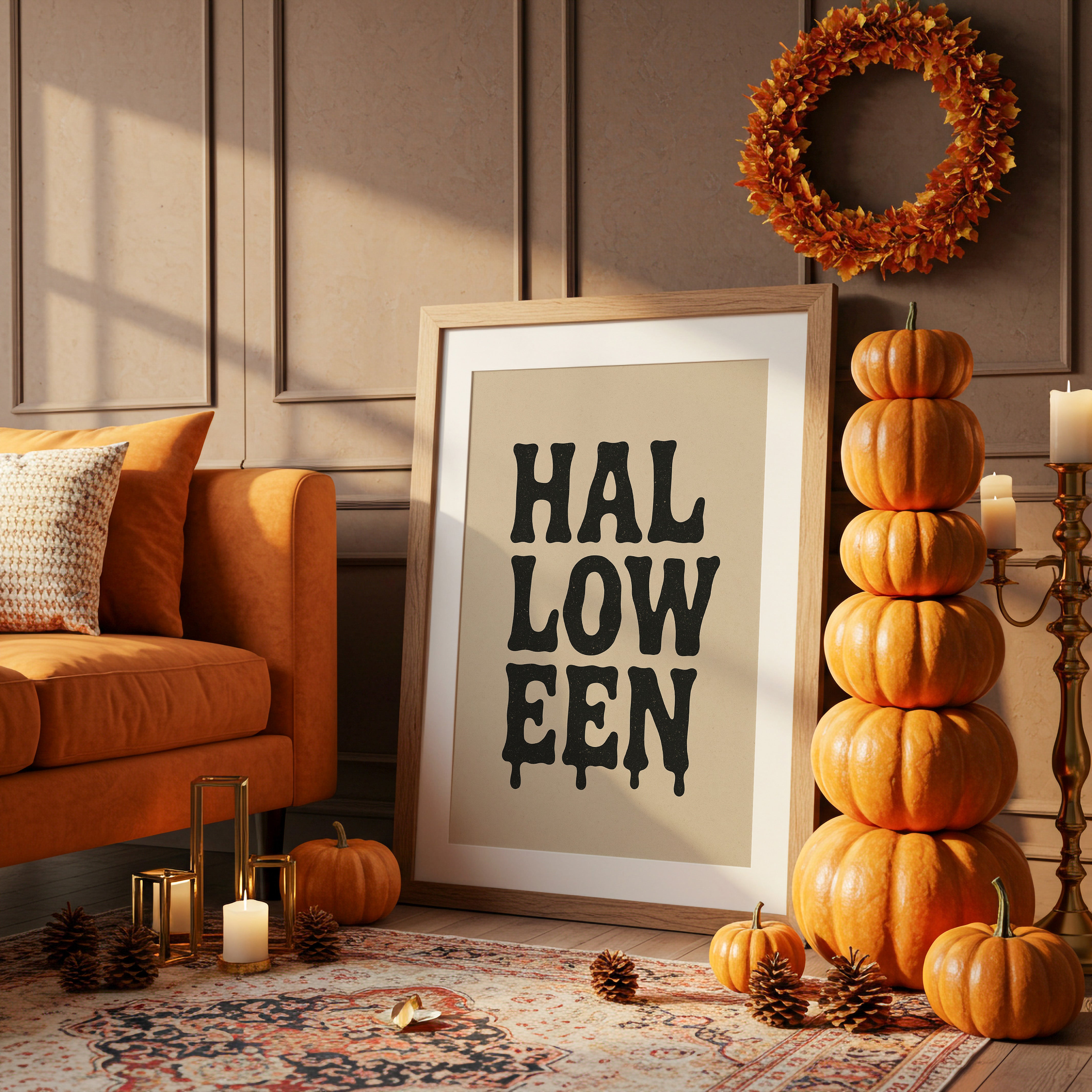 October Spells Cast Golden Light
