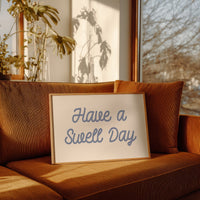 Blue Words Carry Gentle Wishes