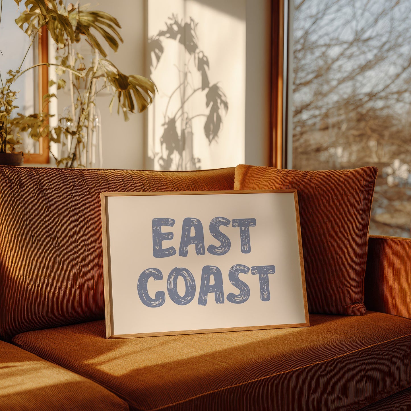 Blue Letters Find Ocean Home