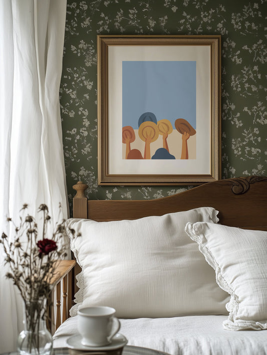 Autumn Hills Meet Clear Skies