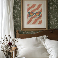 Summer Through Teal Cat Eyes