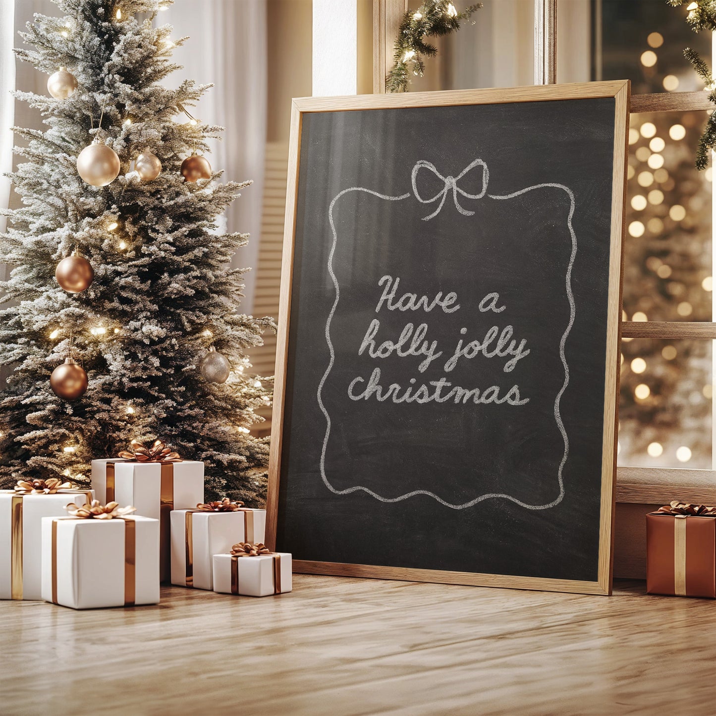 Frost-Kissed Messages Of Joy