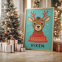 Vixen Wears Winter's Warmth