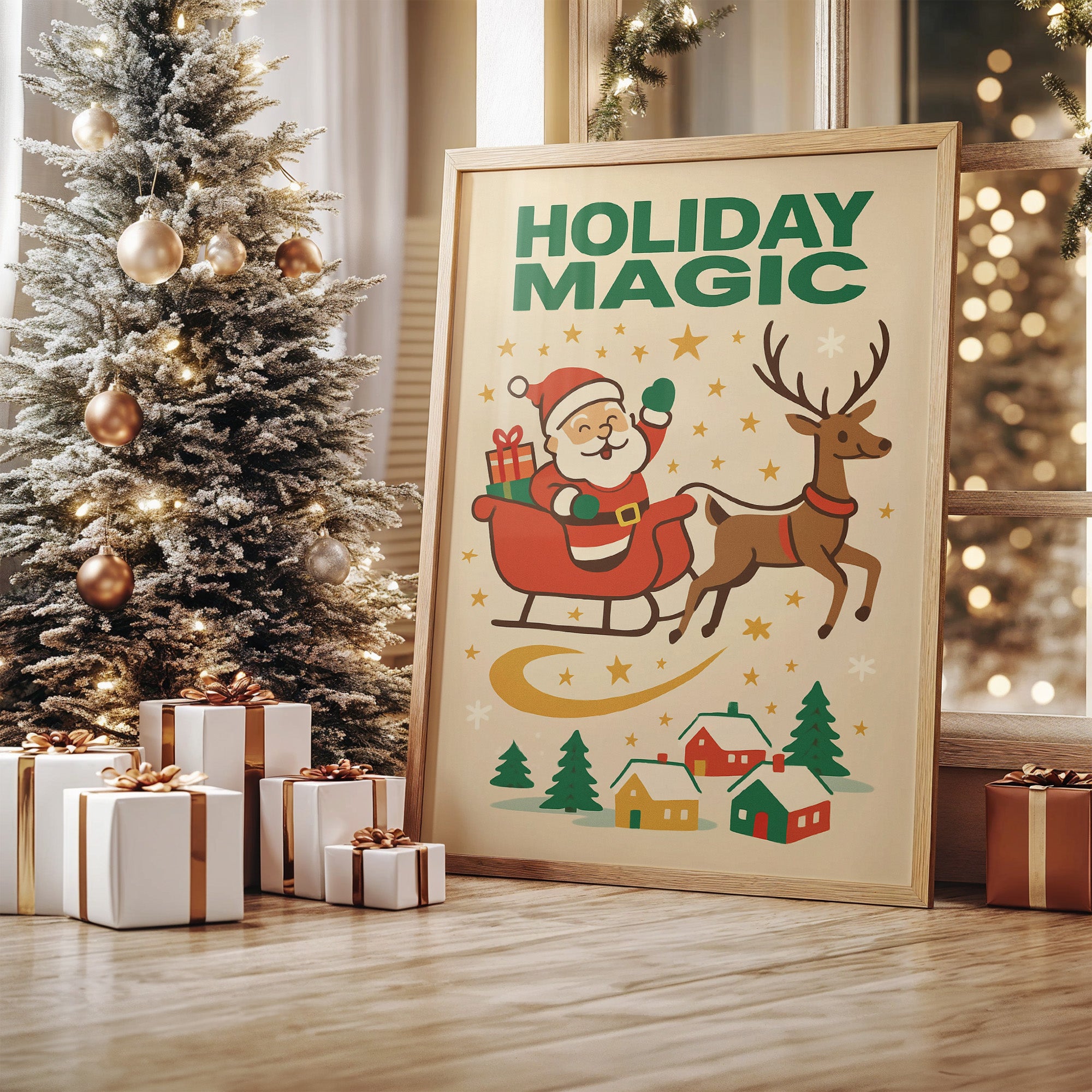 Retro Sleigh Rides At Dawn