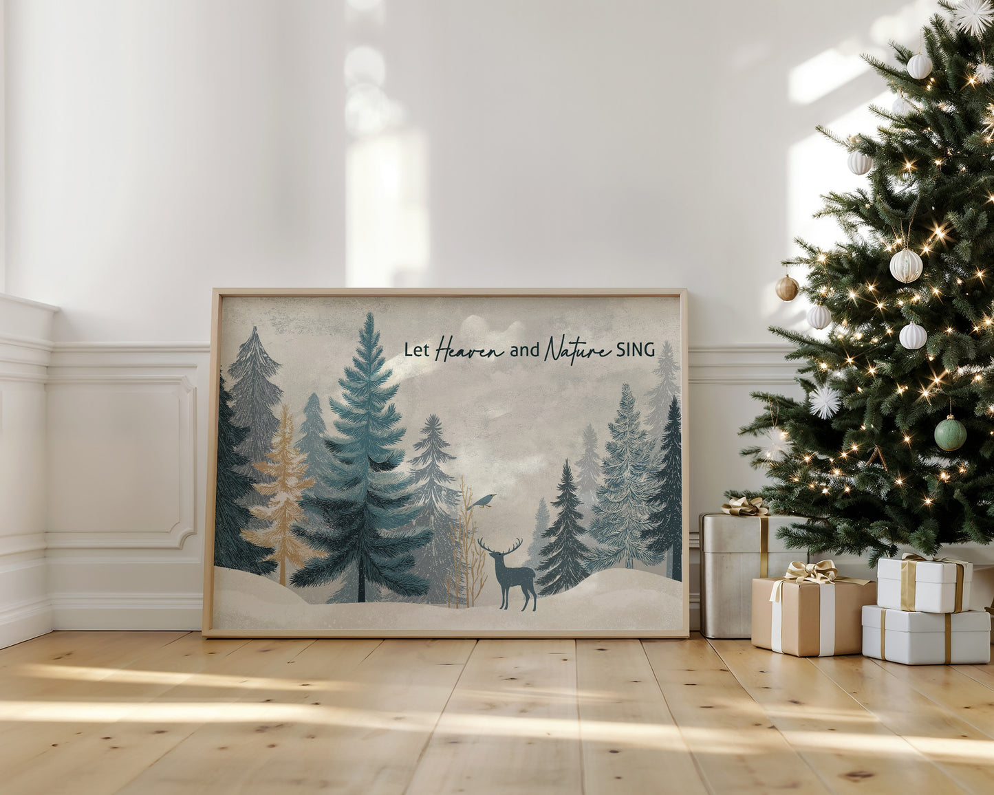 Silent Forest Awaits The Dawn