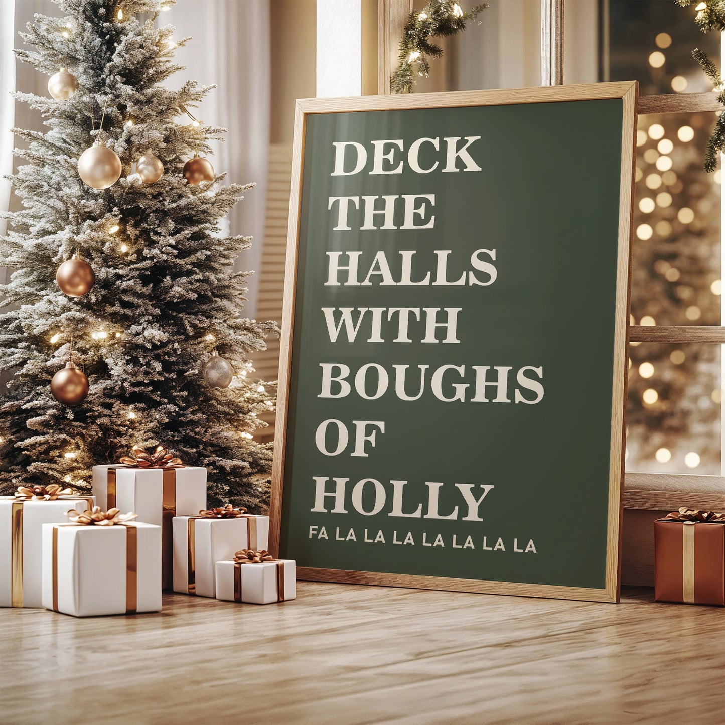 Yuletide Lyrics In Forest Green
