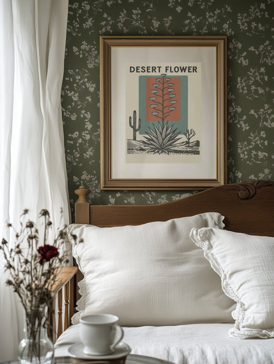 Southwestern Bloom In Vintage Hues
