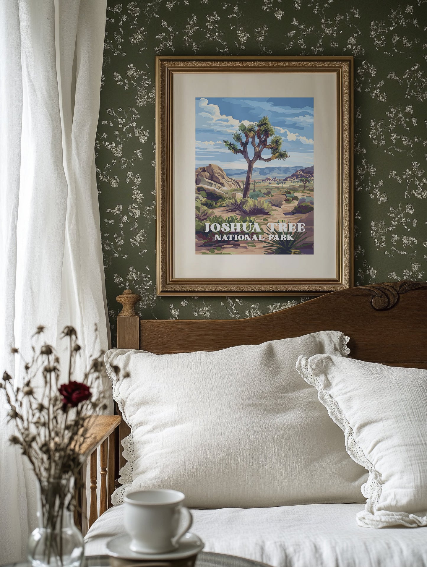 Desert Sentinel Under Azure Skies